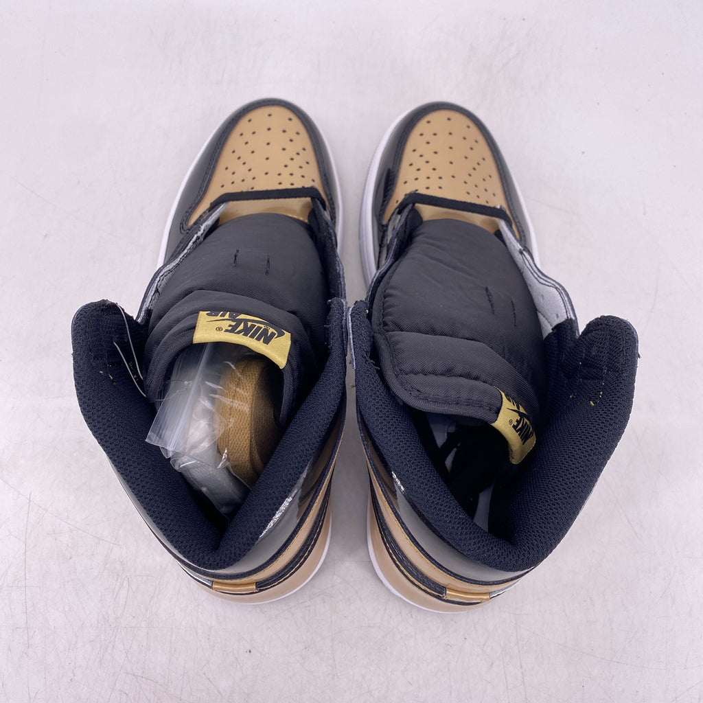 Air Jordan 1 Retro High OG "Gold Toe" 2018 New Size 10.5
