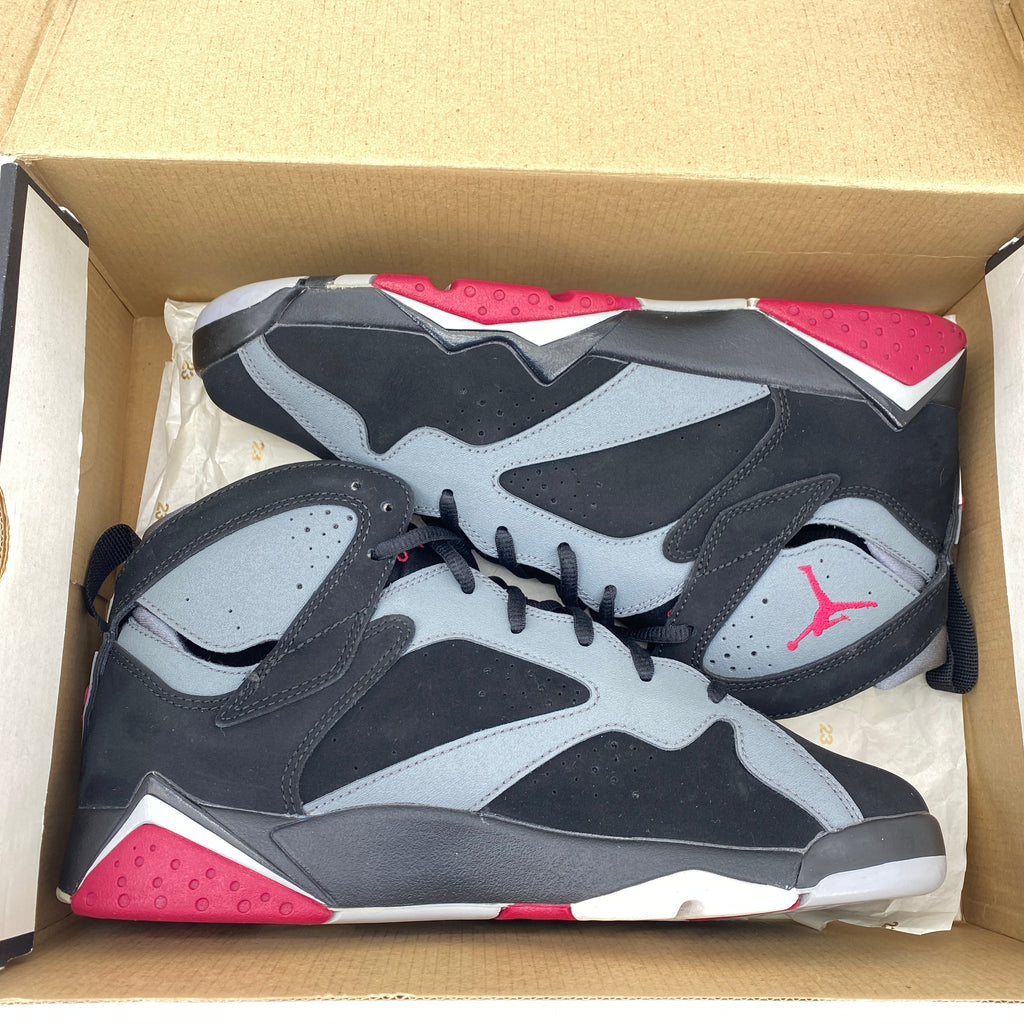 Air Jordan (GG) 7 Retro "Sport Fuchsia" 2015 Used Size 8.5Y