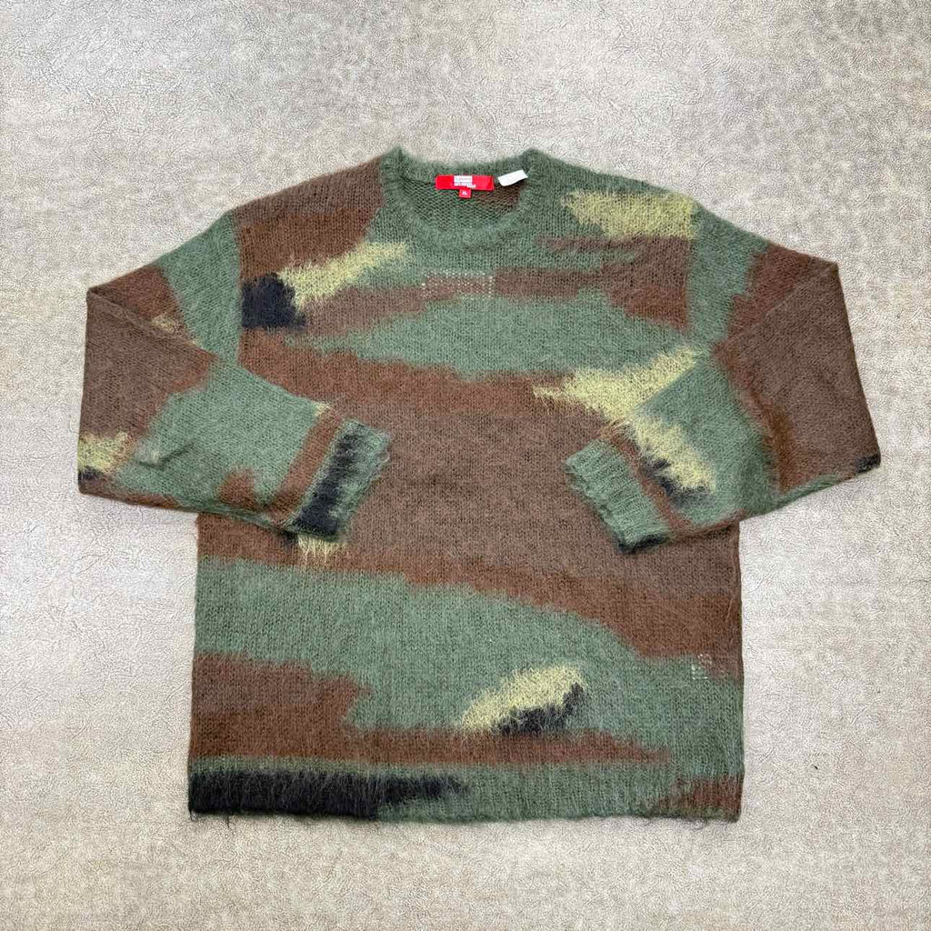 Supreme Knit Crewneck "JUNYA WATANABE CDG" Camo Used Size XL