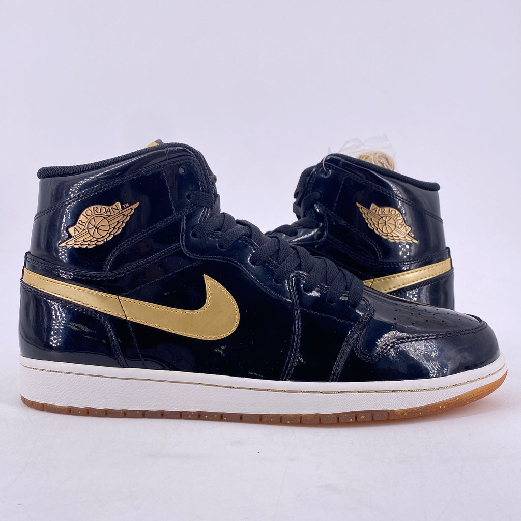 Air Jordan 1 Retro "Black Metallic Gold" 2013 New Size 11.5