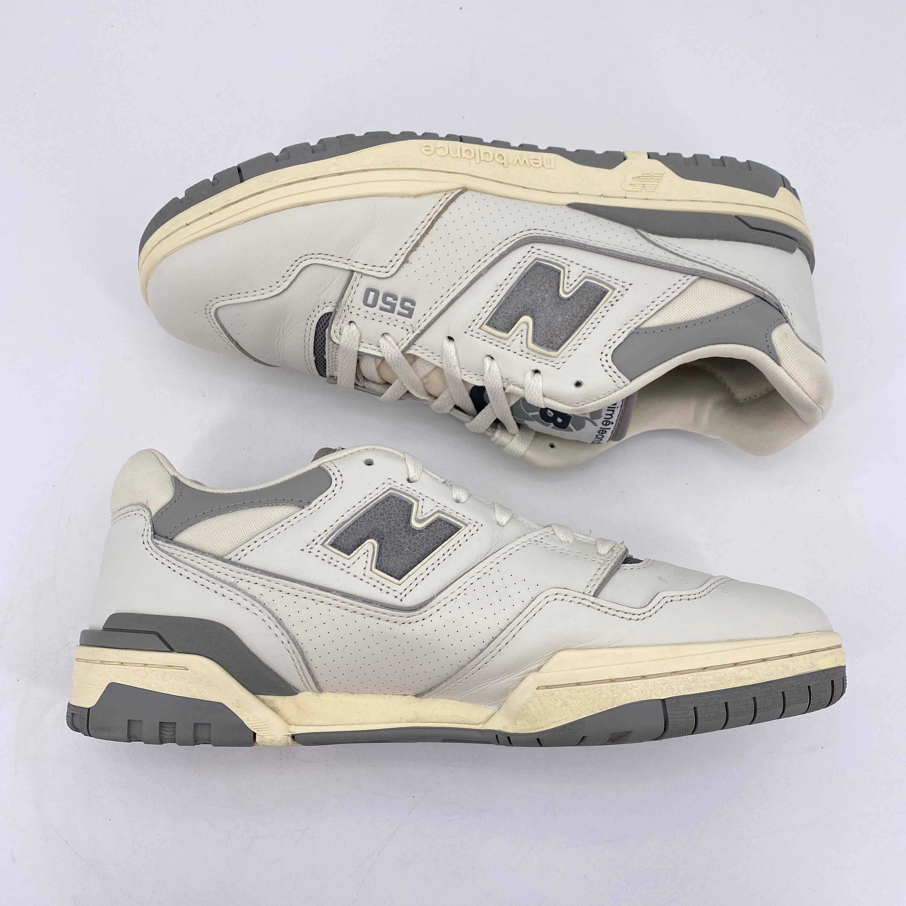 New Balance 550 / ALD "White Grey" 2020 Used Size 12
