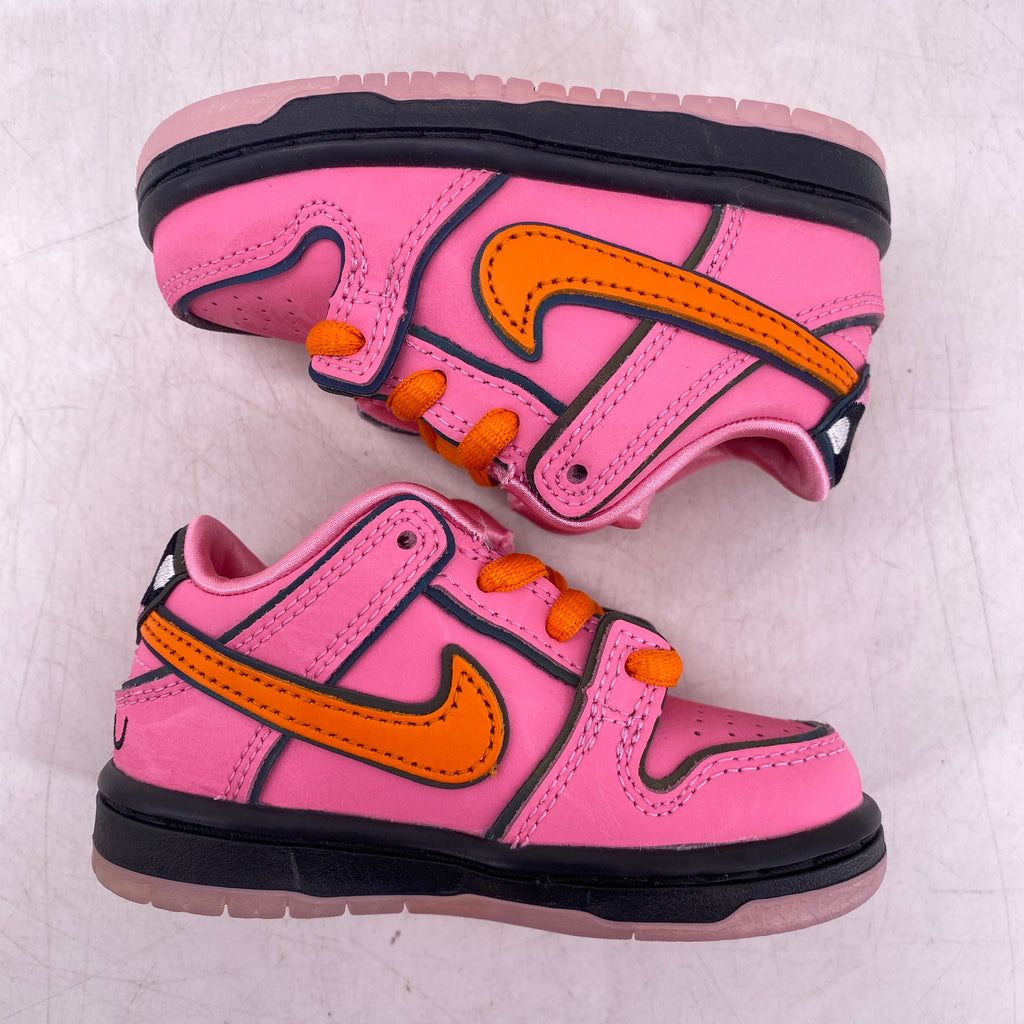 Nike (TD) Dunk Low "Powerpuff Blossom" 2023 New Size 5c