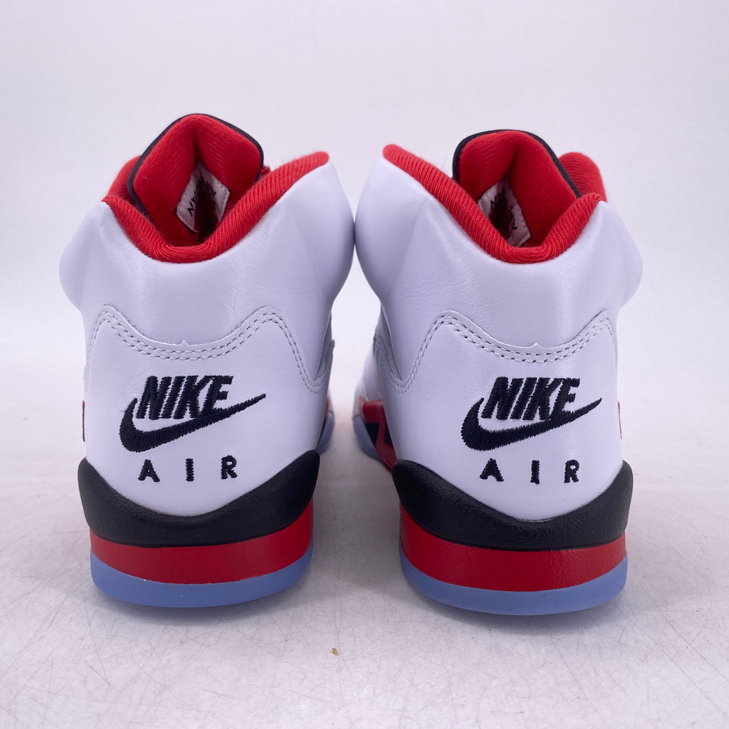 Air Jordan (GS) 5 Retro "Fire Red Black Tongue" 2025 New Size 7Y