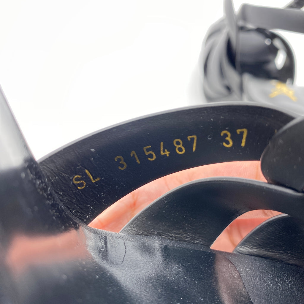 Saint Laurent Tribute "105 Ysl Heels"  New Size 37