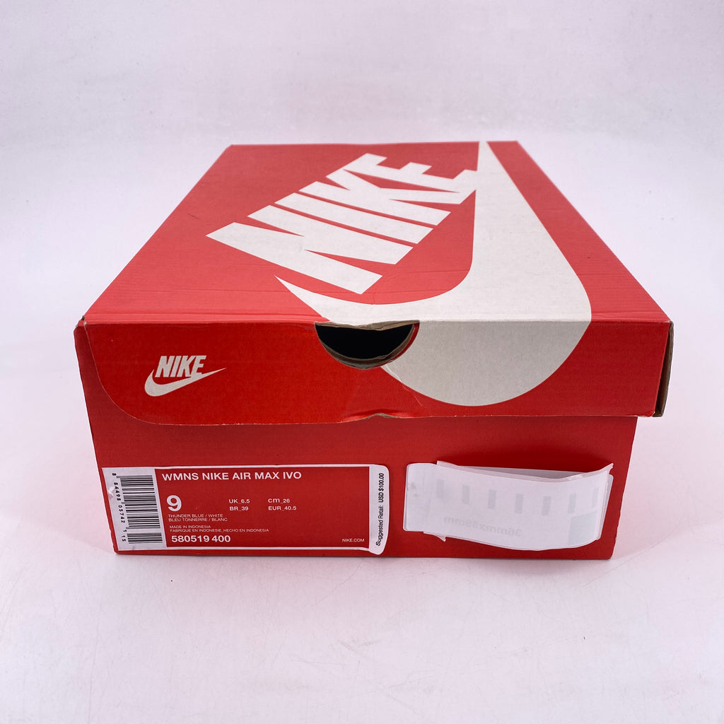 Nike (W) Air Max IVO "Blue Orange" 2017 Used Size 9W