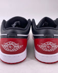 Air Jordan 1 Low "Bred Toe 2.0" 2023 New Size 8.5