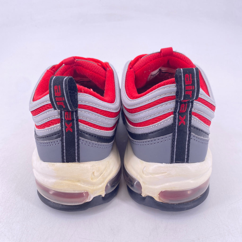 Nike Air Max 97 "Dark Grey Gym Red" 2018 Used Size 9.5