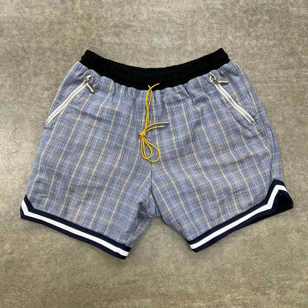Rhude Shorts "BASKETBALL" Blue Used Size 2XL