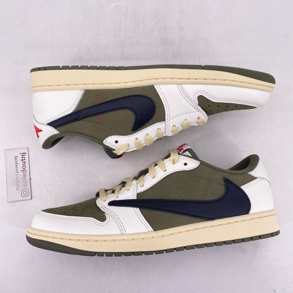 Air Jordan 1 Low OG SP "Travis Scott Medium Olive" 2024 New Size 11