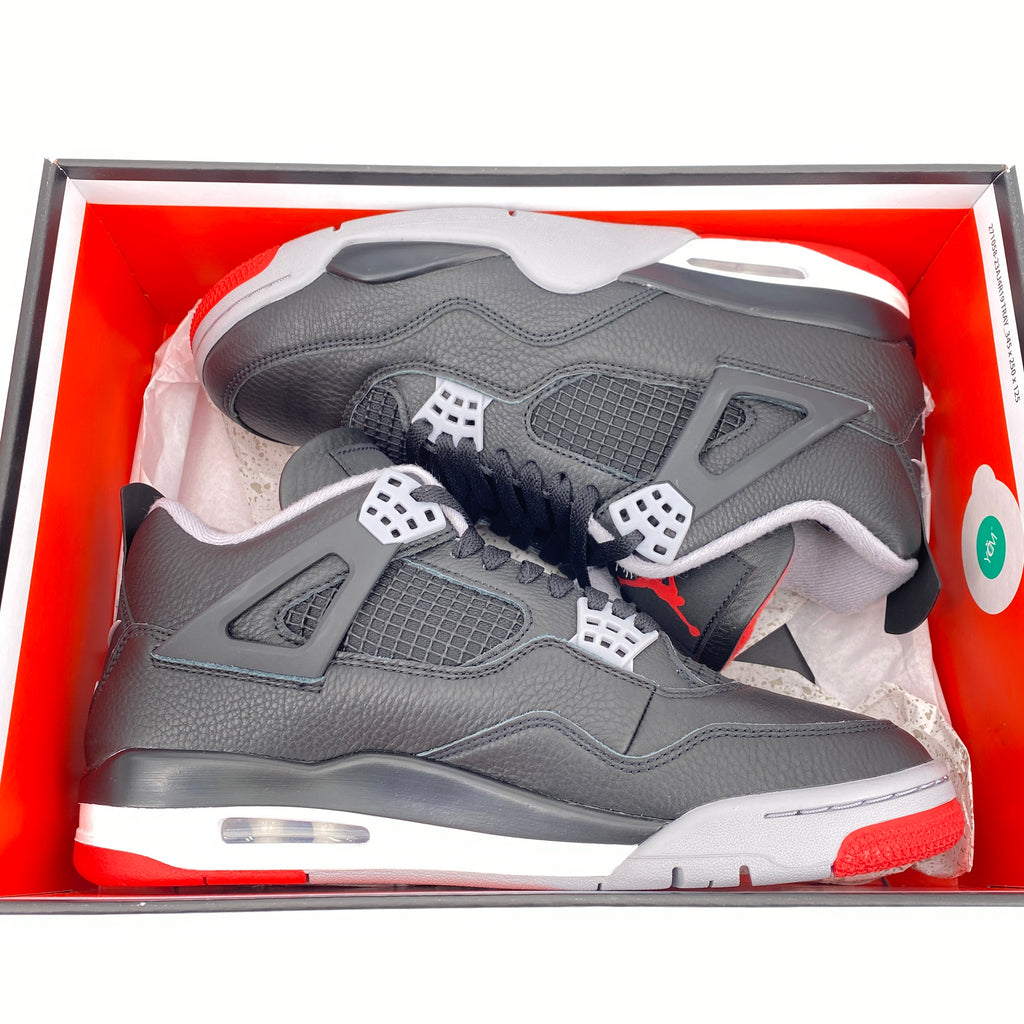 Air Jordan 4 Retro "Bred Reimagined" 2024 New Size 10.5