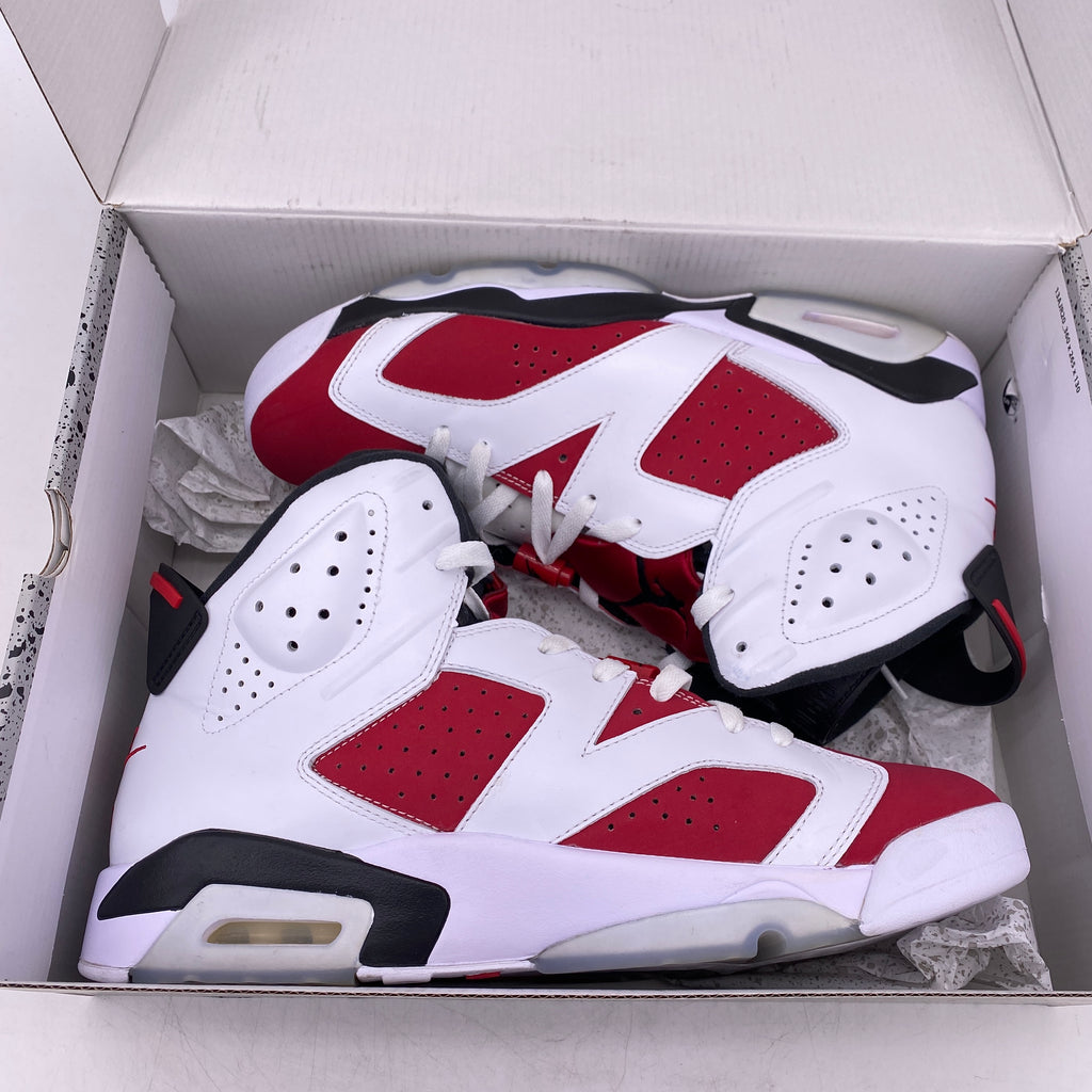 Air Jordan 6 Retro "CARMINE" 2021 Used Size 11.5