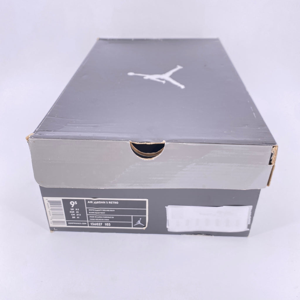 Air Jordan 5 Retro "Independence Day" 2011 Used Size 9.5