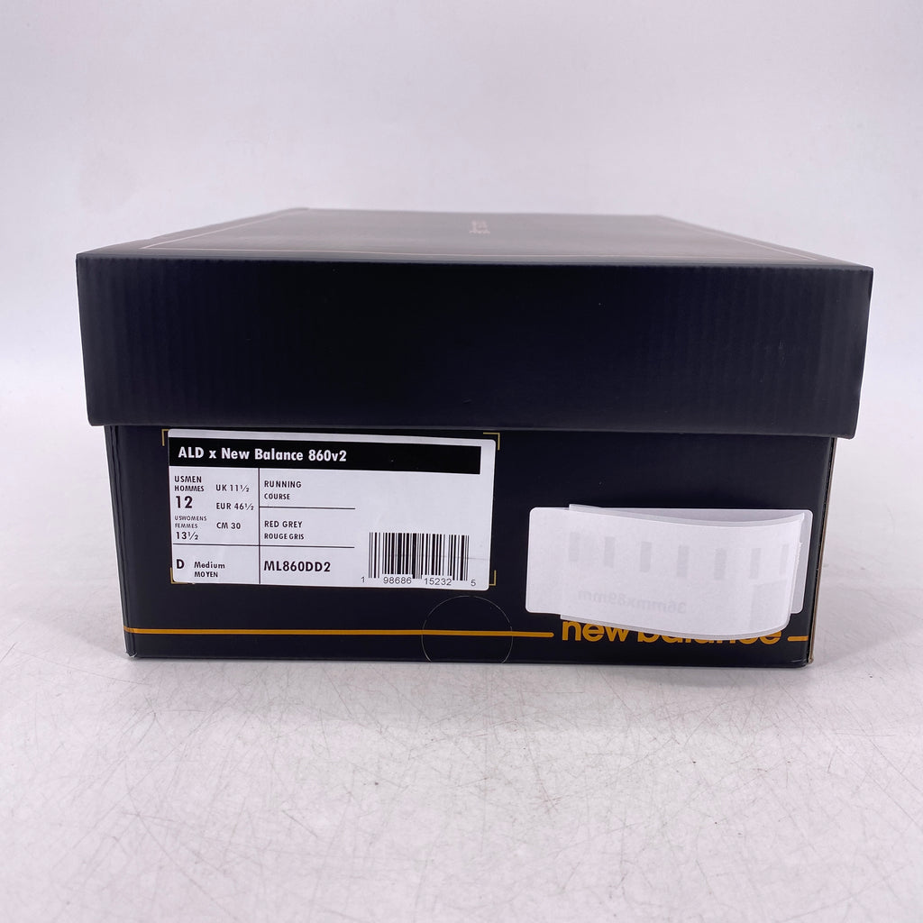 New Balance 860v2 "Ald Red Grey" 2024 New Size 12