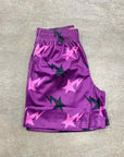 Eric Emanuel Mesh Shorts "EE BAPE" Purple New Size S