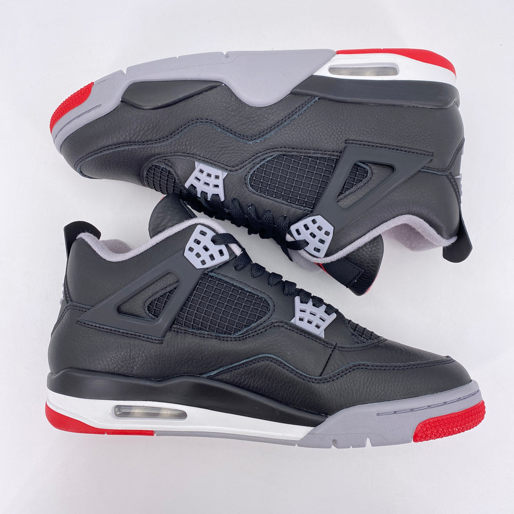 Air Jordan 4 Retro "Bred Reimagined" 2024 New Size 10.5