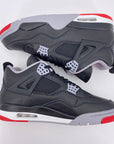 Air Jordan 4 Retro "Bred Reimagined" 2024 New Size 10.5