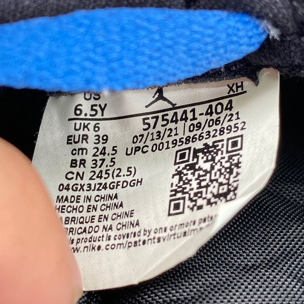 Air Jordan (GS) 1 Retro High "Marina Blue" 2022 Used Size 6.5Y