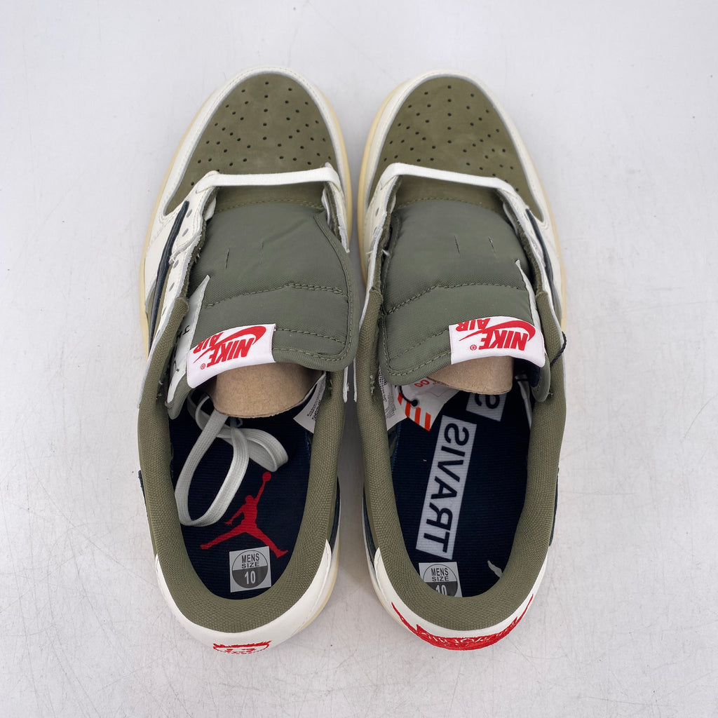 Air Jordan 1 Retro Low "Travis Scott Medium Olive" 2024 New Size 10