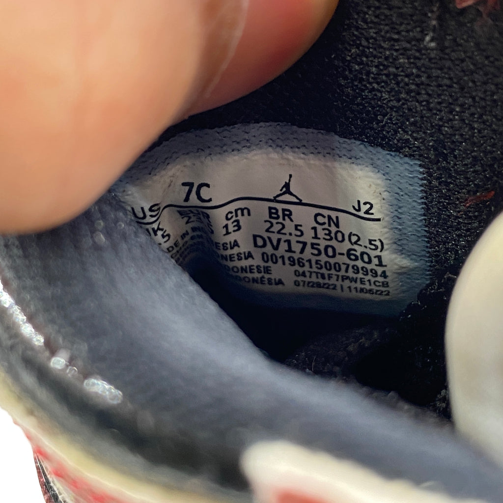 Air Jordan (TD) 1 Retro High OG "Spider-Verse" 2023 New Size 7C
