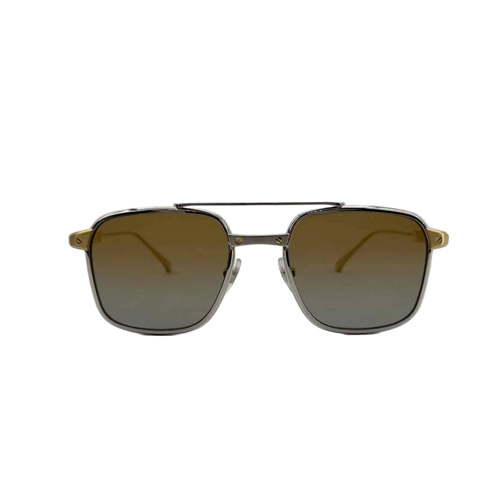 Cartier Sunglasses "POLARIZED" New Gold Size OS