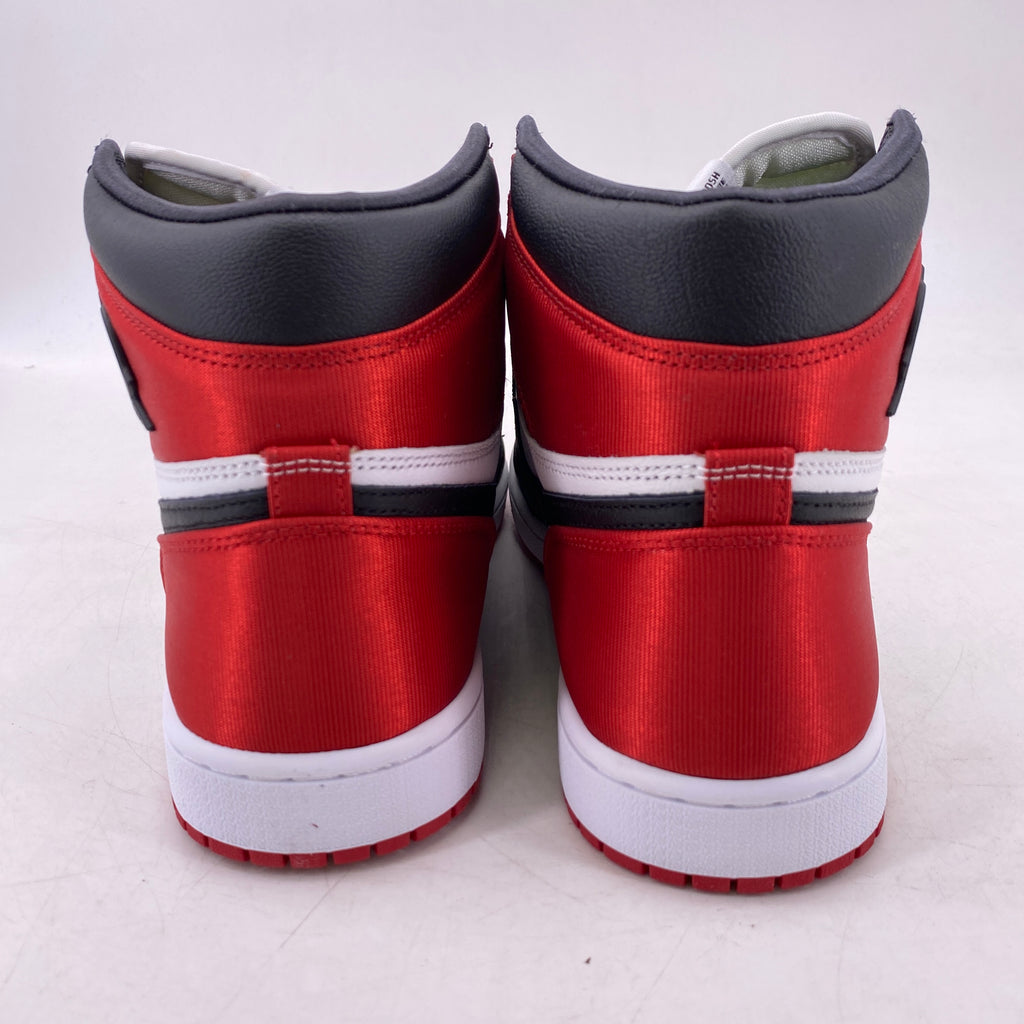 Air Jordan (W) 1 Retro High OG "Satin Black Toe" 2019 New Size 12W