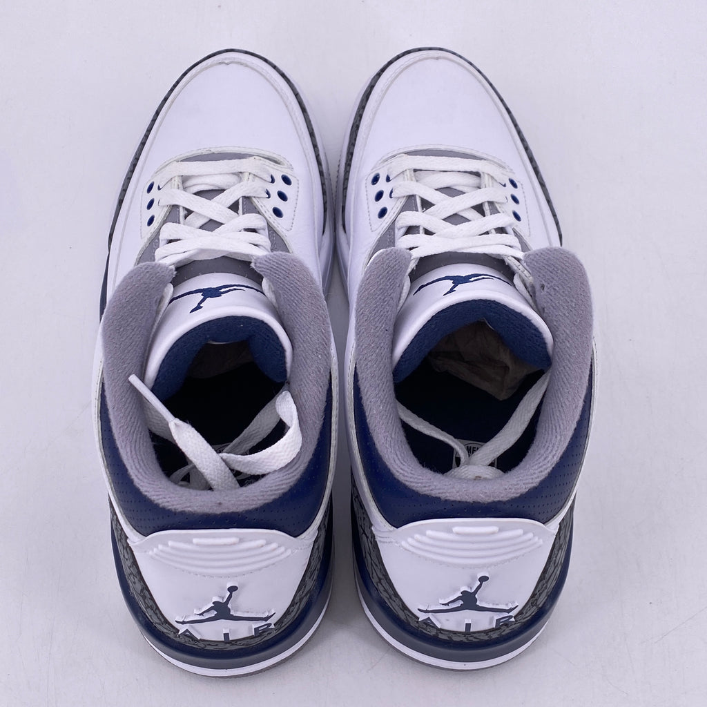 Air Jordan 3 Retro "Midnight Navy" 2023 New Size 9.5