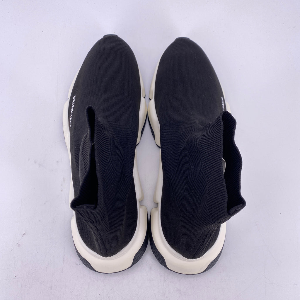 Balenciaga Speed Trainer "Black White" 2021 New Size 45