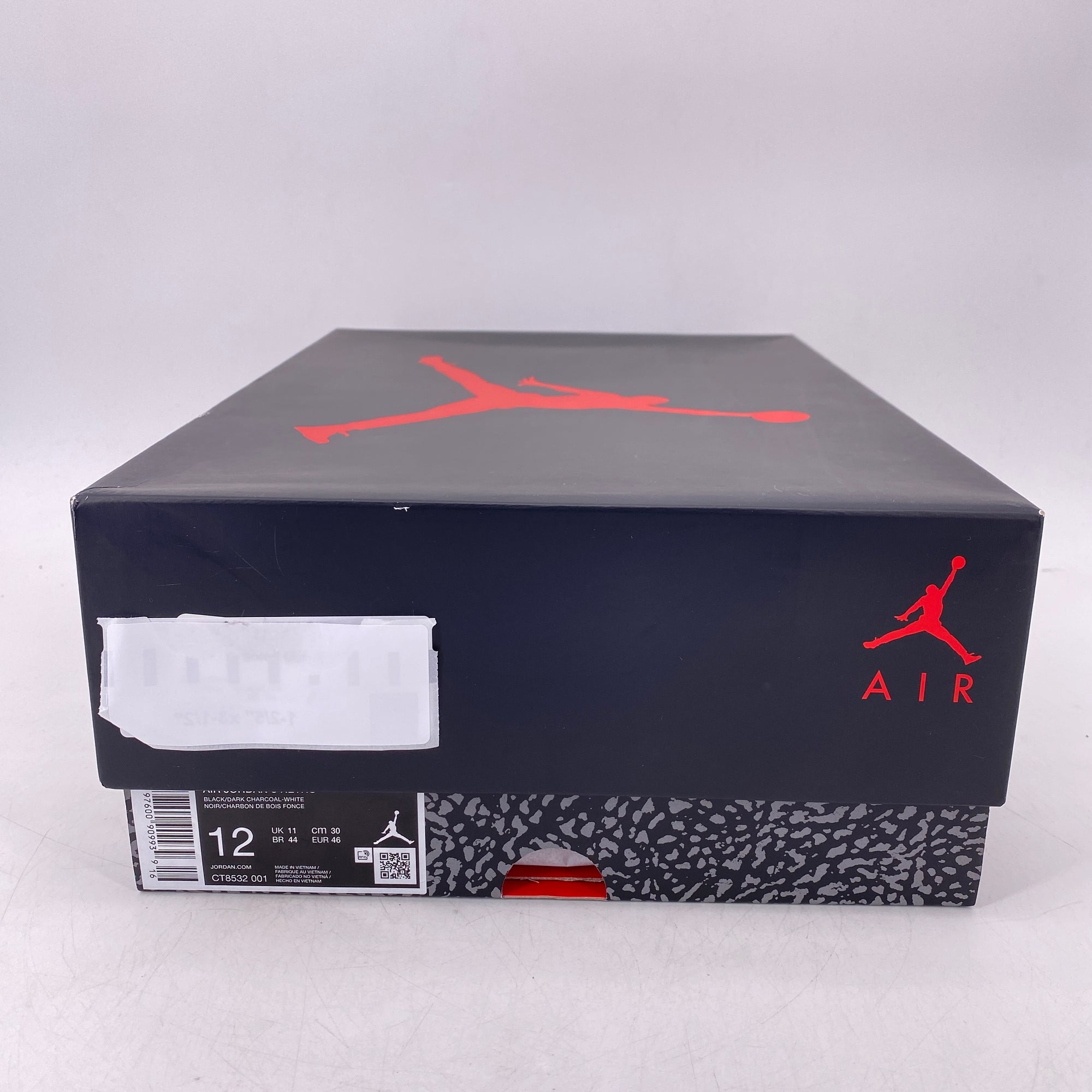 Air Jordan 3 Retro &quot;Black Cat&quot; 2025 New Size 12