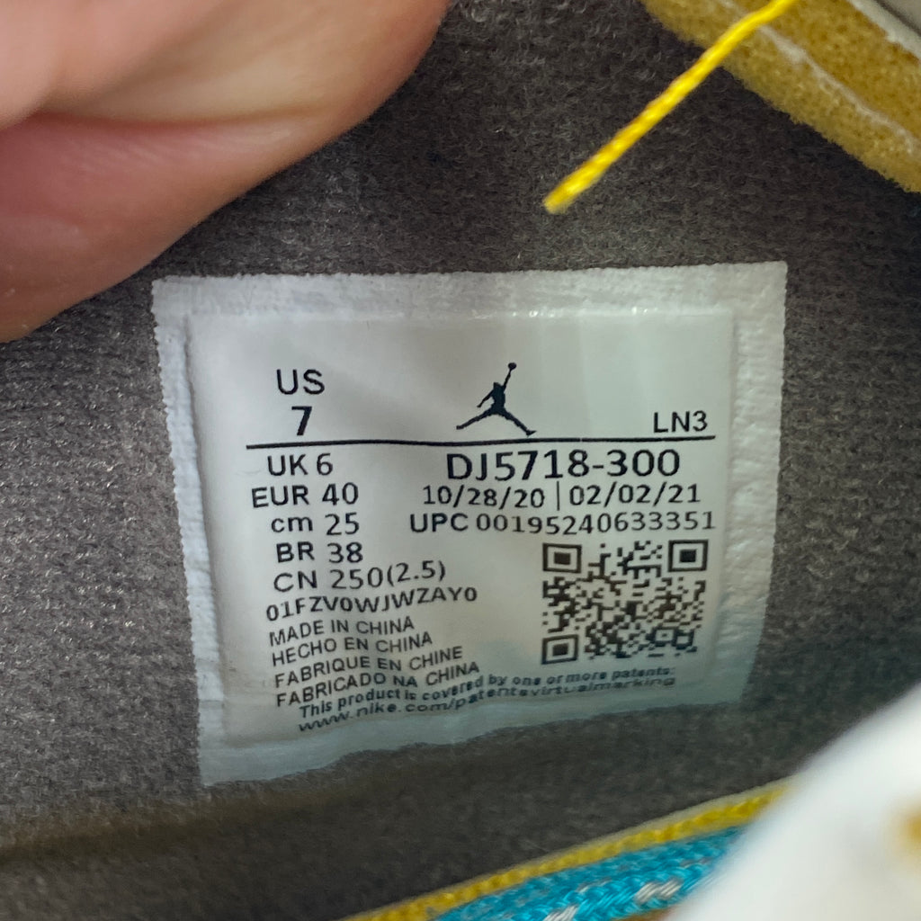 Air Jordan 4 Retro "Union Desert Moss" 2021 Used Size 7