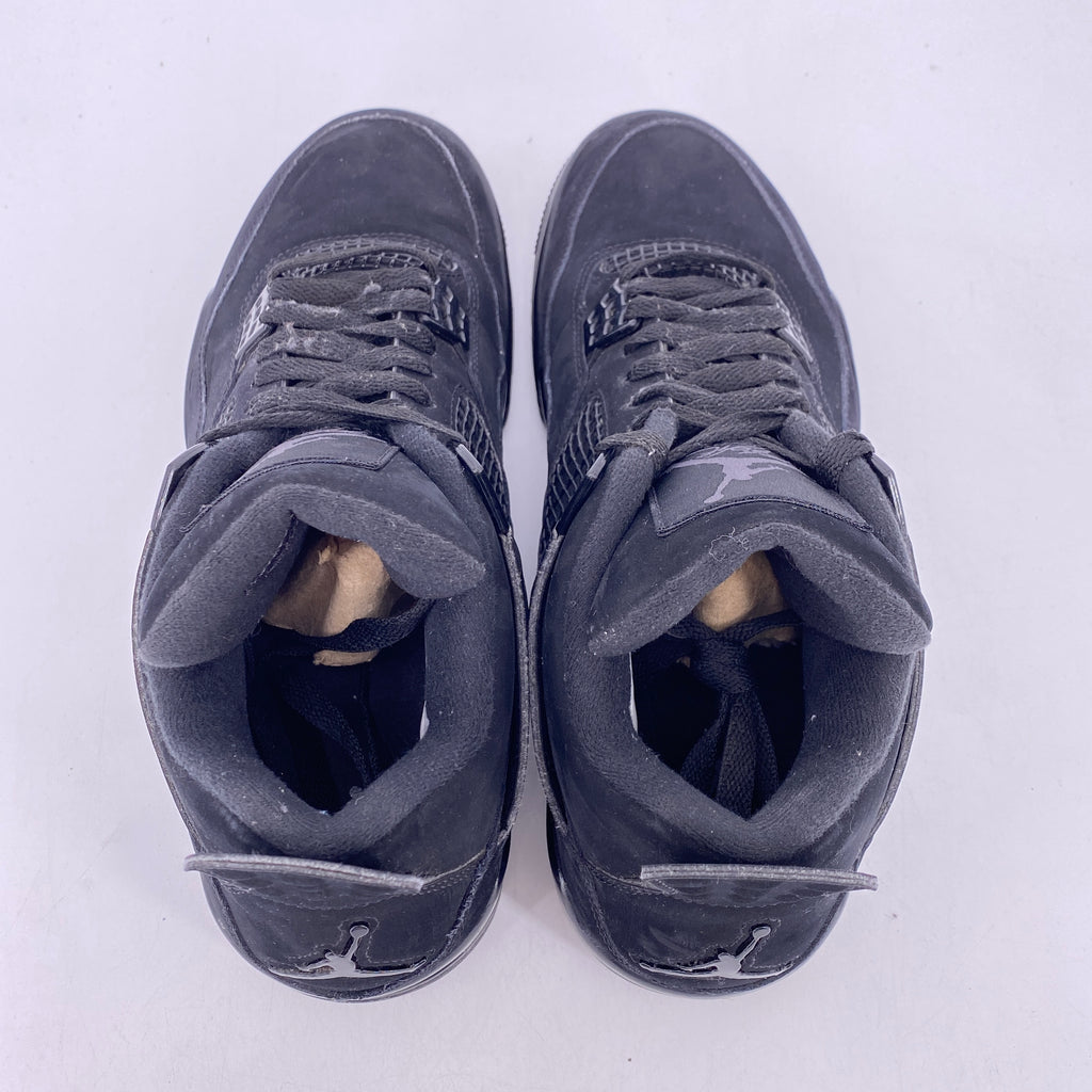Air Jordan 4 Retro "Black Cat" 2020 Used Size 9.5