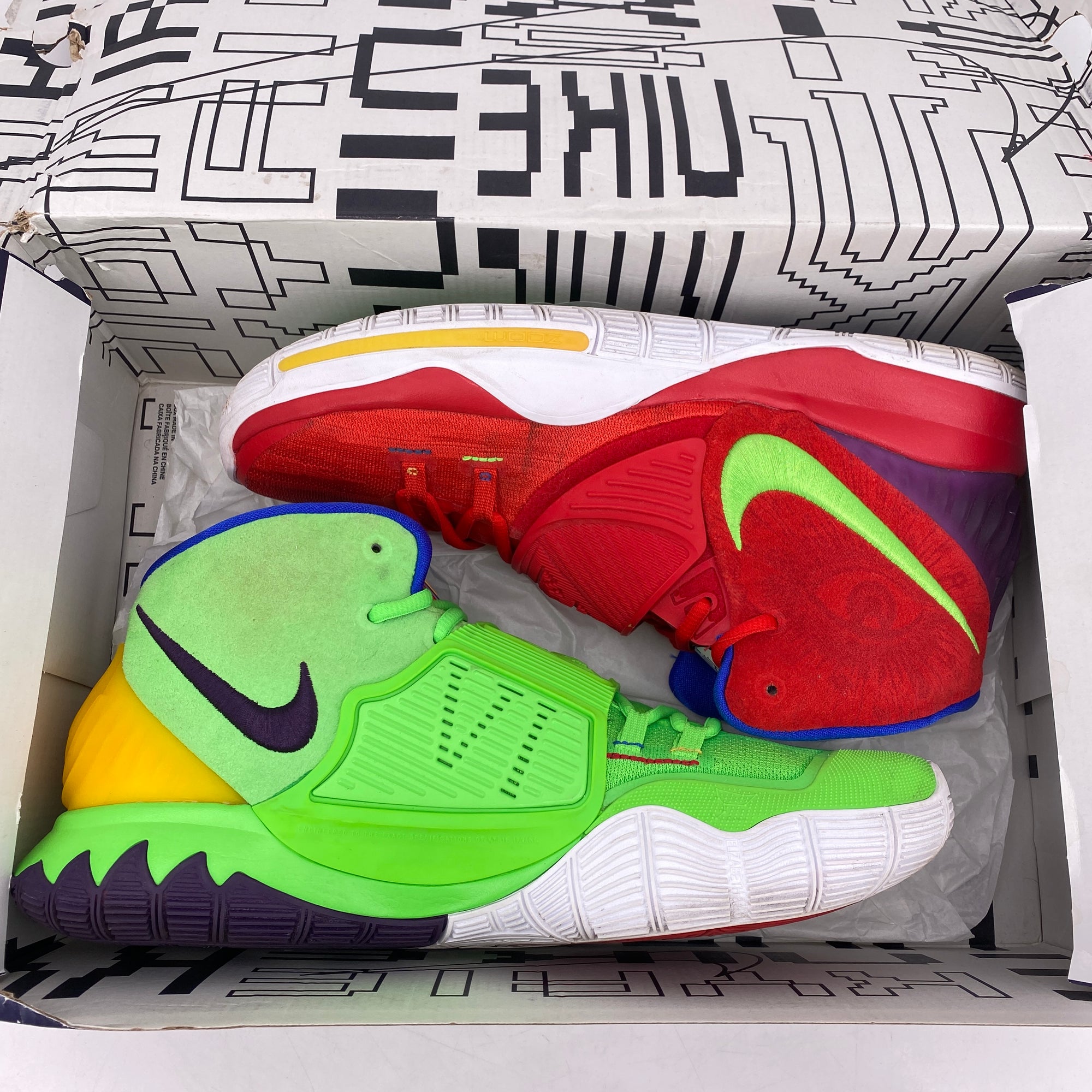 Nike Kyrie 6 &quot;Invitational Fnf&quot; 2019 Used Size 13