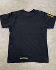 Chrome Hearts T-Shirt "YELLOW DAGGER" Black Used Size M