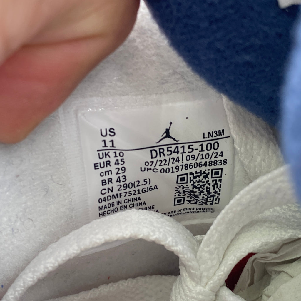 Air Jordan 4 Retro "Navy" 2025 Used Size 11