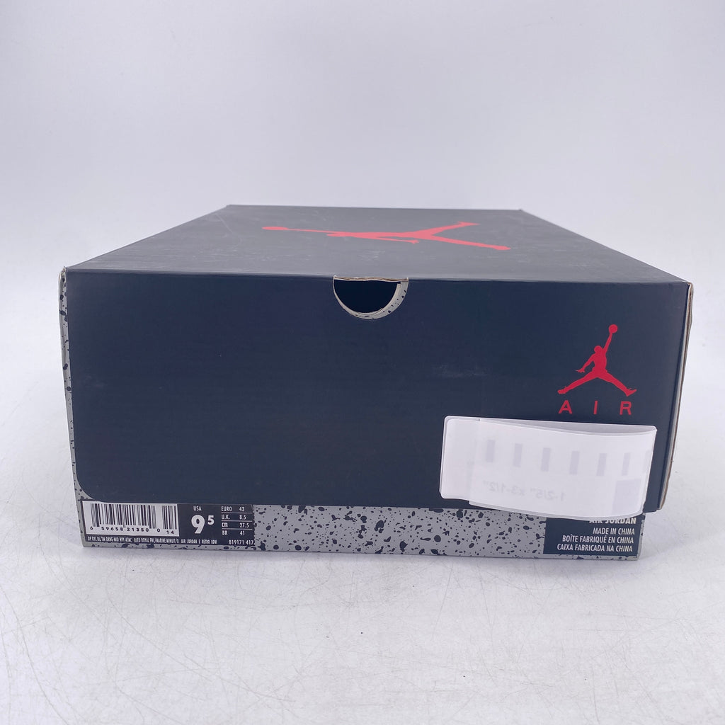 Air Jordan 5 Retro Low "Knicks" 2016 New Size 9.5