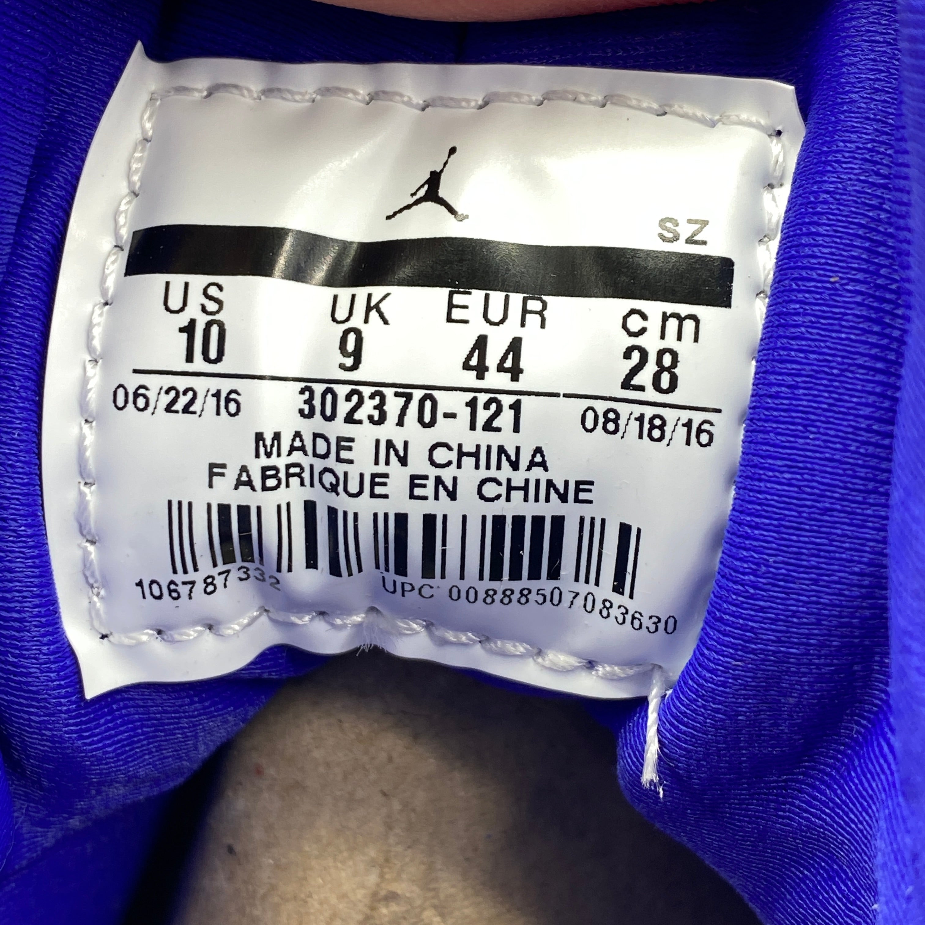 Air Jordan 9 Retro "Kobe Bryant Pe" 2016 New Size 10