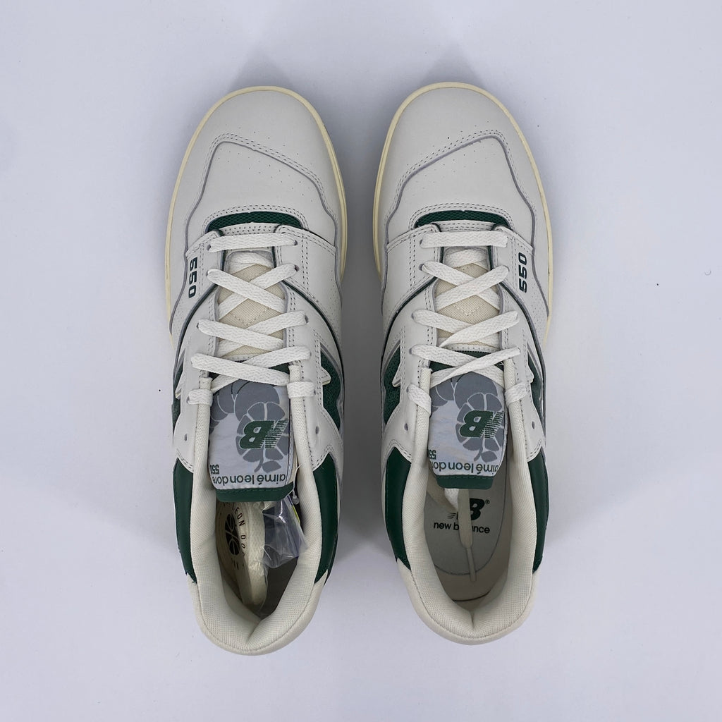 New Balance 550 / ALD "White Green" 2020 New Size 12