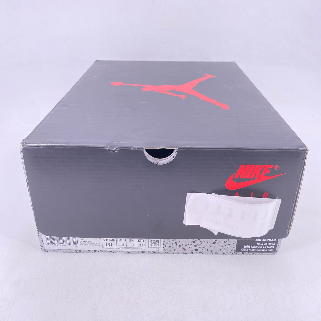 Air Jordan 5 Retro "Black Metallic Reimagined" 2025 New Size 10