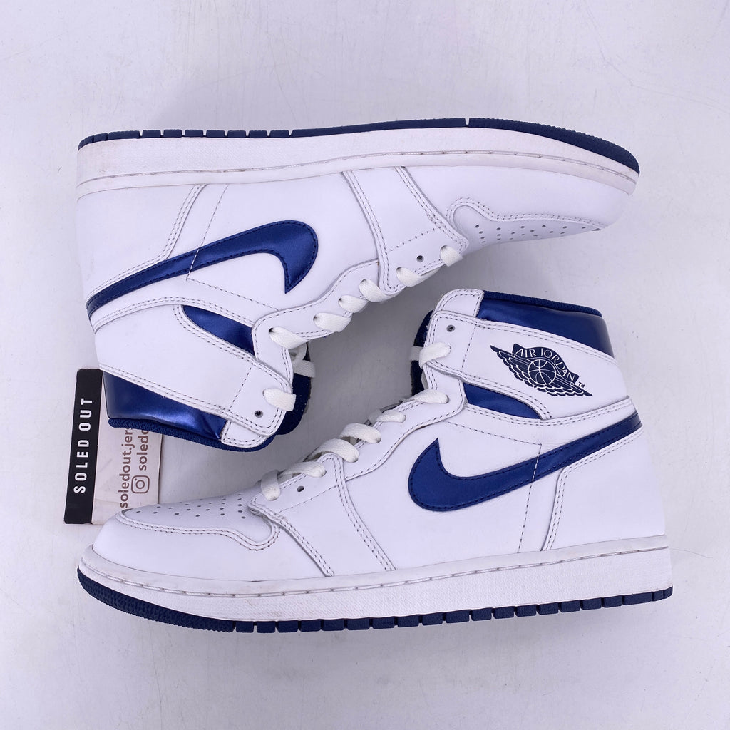 Air Jordan 1 Retro High OG "Metallic Navy" 2016 Used Size 10