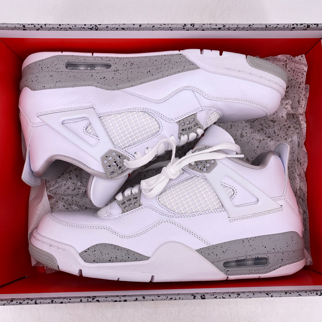 Air Jordan 4 Retro "White Oreo" 2021 Used Size 10.5