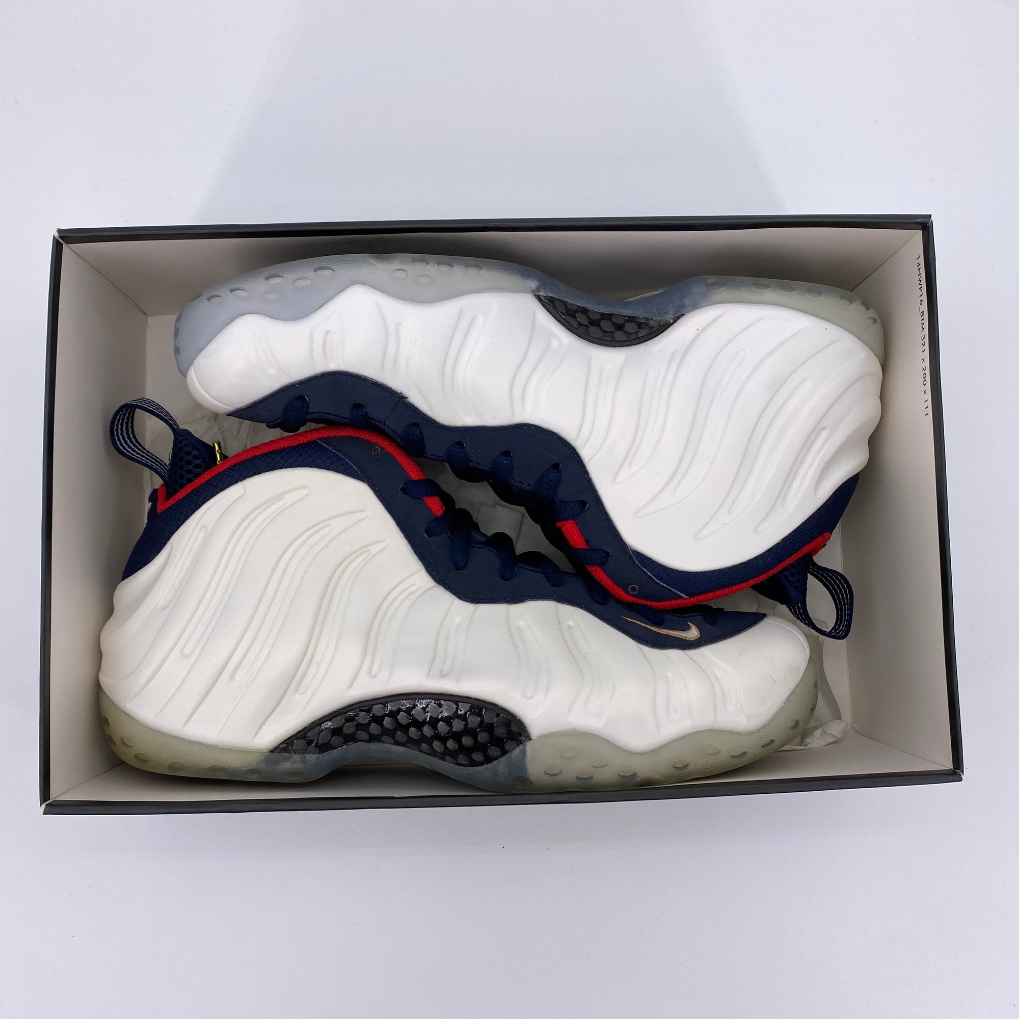 nike khaki Air Foamposite One "Olympic" 2016 Used Size 8.5