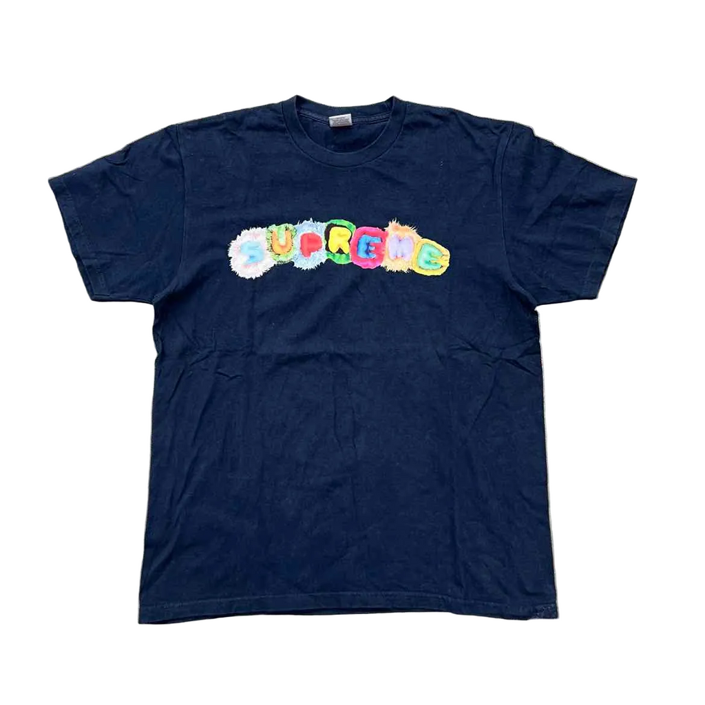Supreme T-Shirt "PILLOWS" Navy Used Size L
