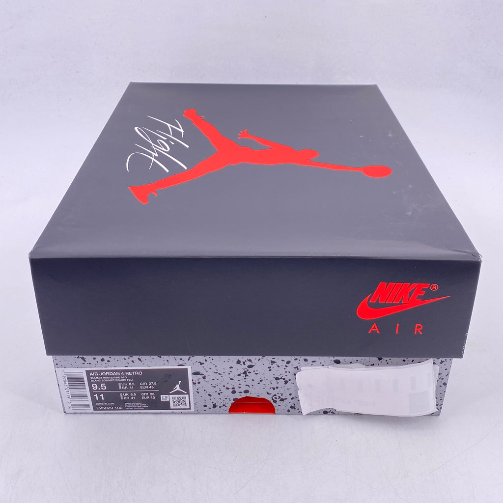 Air Jordan 4 Retro "White Cement" 2025 Used Size 9.5