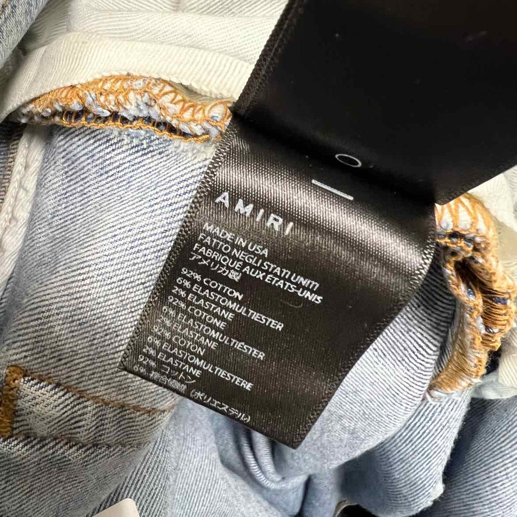 Amiri Jeans "PLAYBOY" Blue Used Size 38