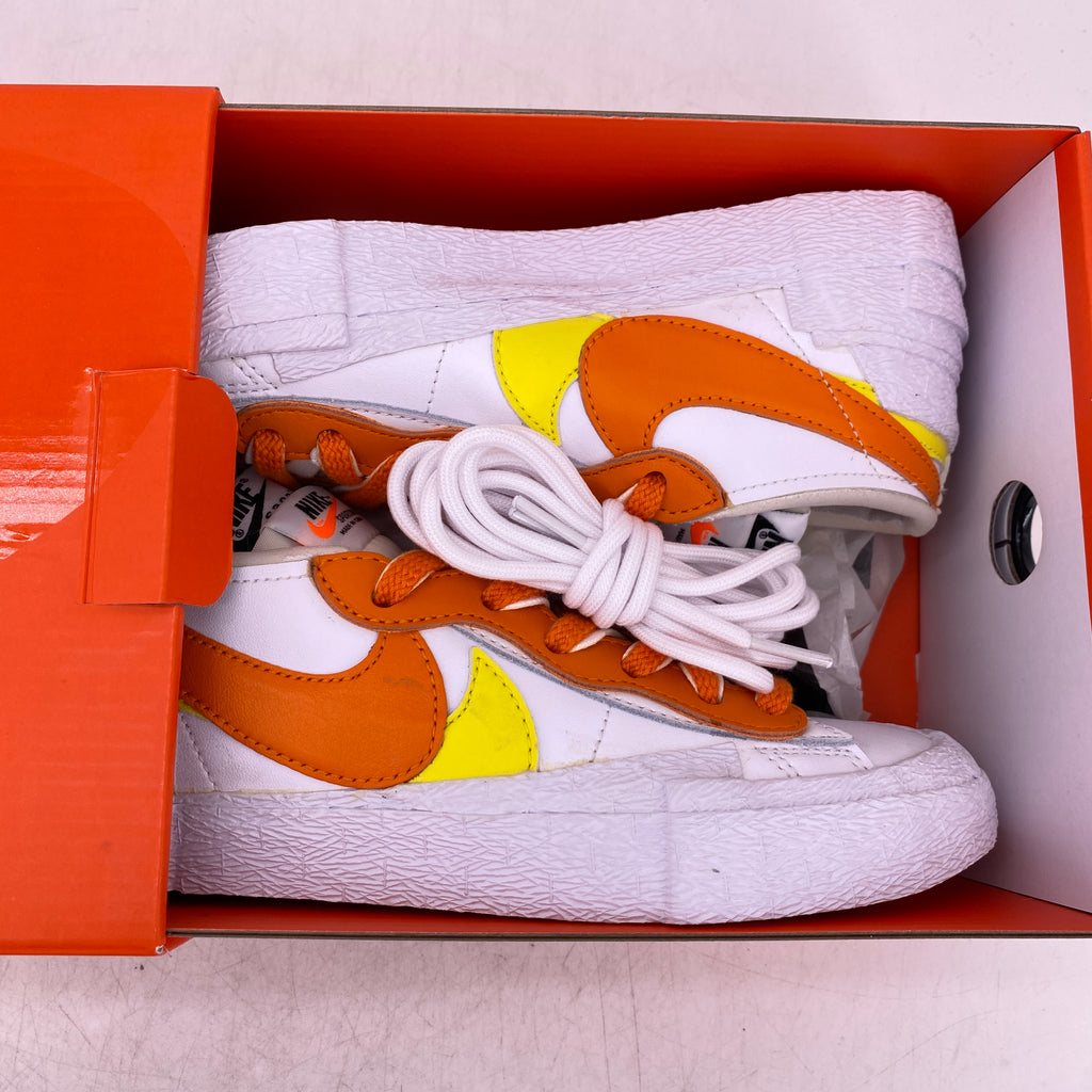 Nike Blazer Low / Sacai "White Magma" 2021 New Size 4