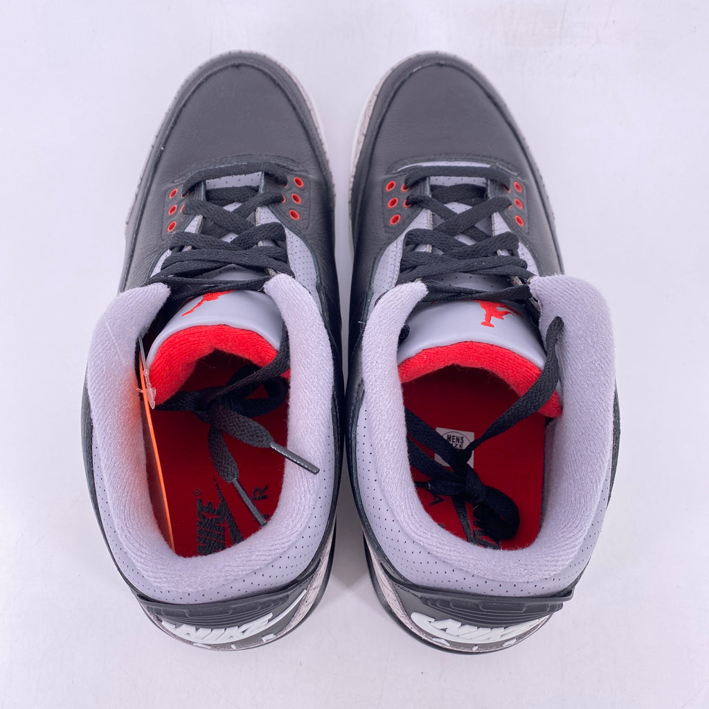 Air Jordan 3 Retro "Black Cement" 2024 New Size 11