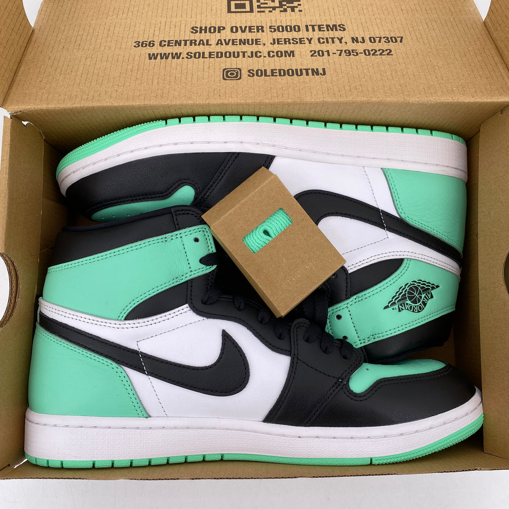 Air Jordan 1 Retro High OG "Green Glow" 2024 New Size 12.5