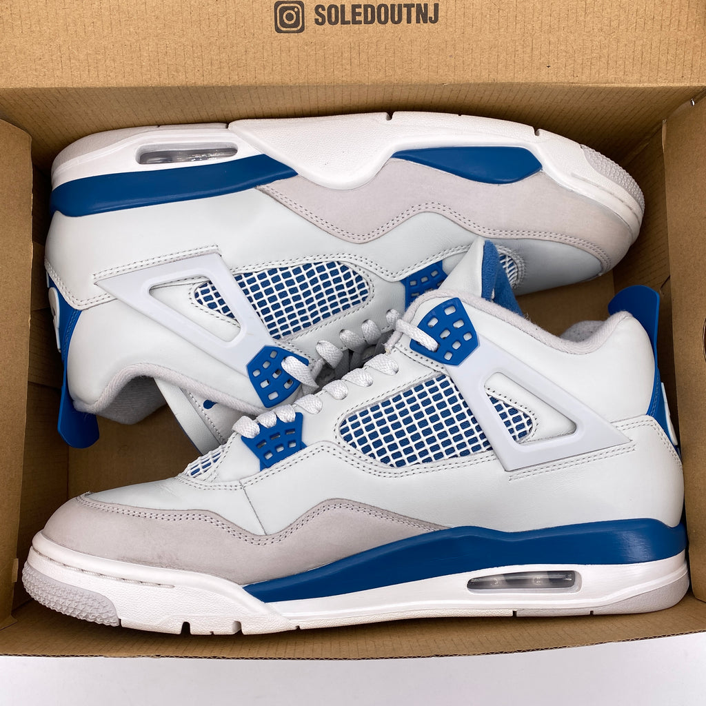 Air Jordan 4 Retro "Military Blue" 2024 Used Size 11.5