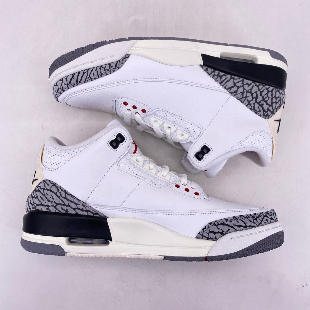 Air Jordan 3 Retro "White Cement Reimagined" 2023 New Size 10