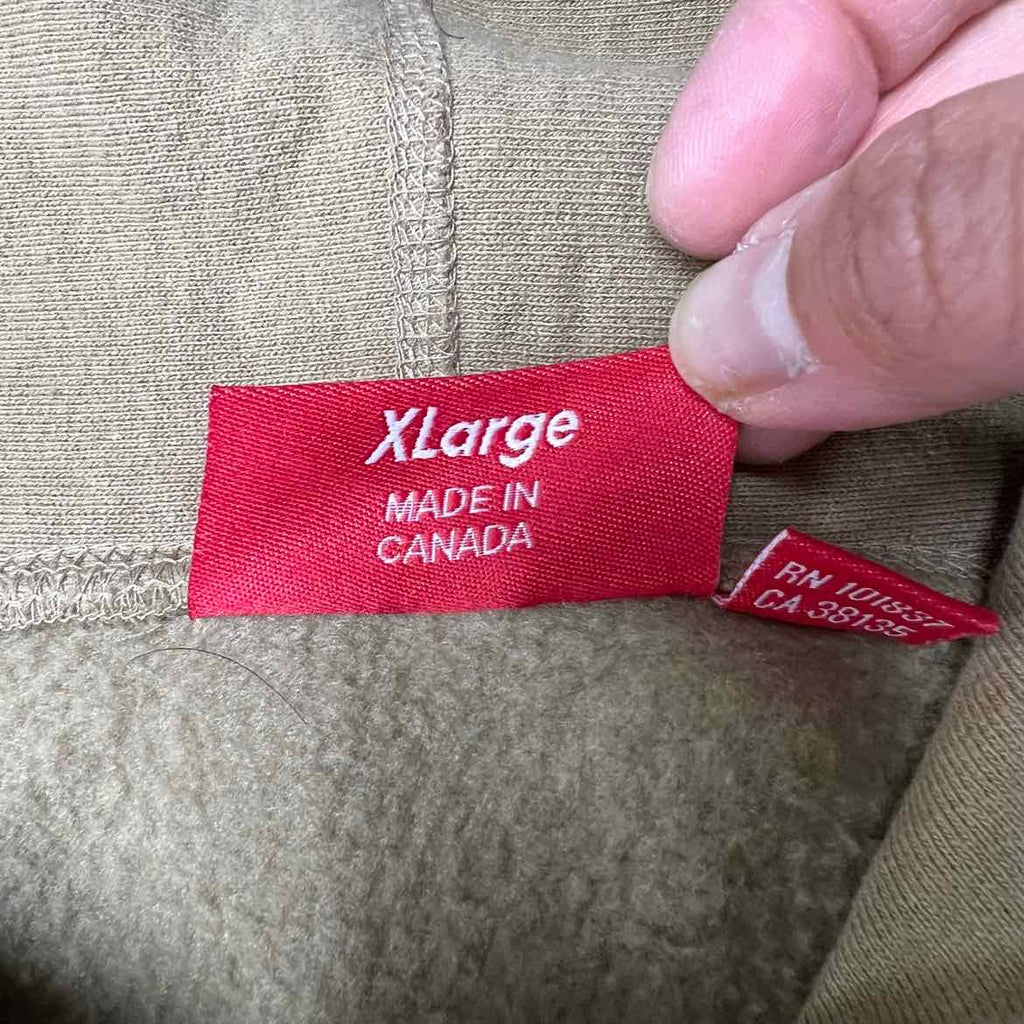 Supreme Hoodie "BOX LOGO" Dark Sand Used Size XL