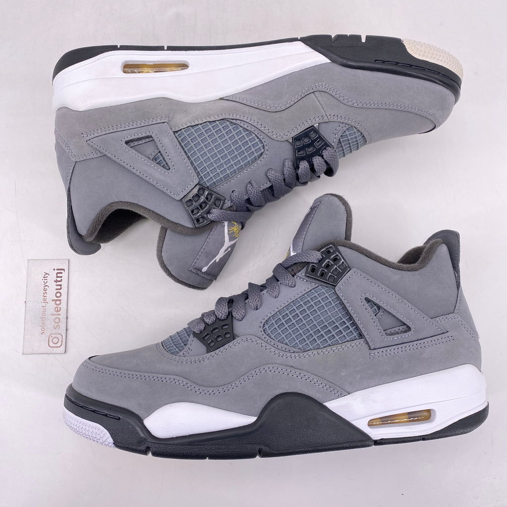 Air Jordan 4 Retro "Cool Grey" 2019 New Size 9.5